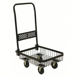 Orange Step Stool Cart Holder, Sandel step stool holder